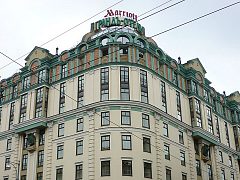 Изготовление вывесок для отеля Marriott Moscow Grand Hotel — фото 2, изготовитель ActiveDesign