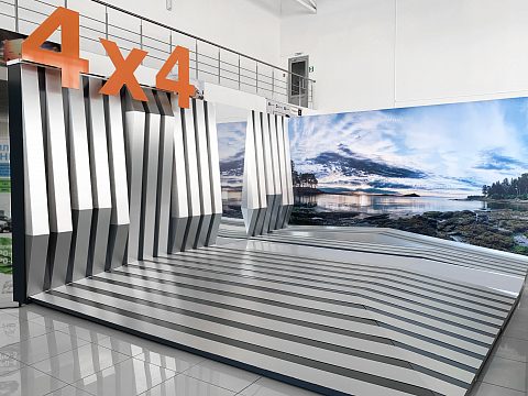 Фото 6 работы «Комплексный ребрендинг автосалона ГАЗ»