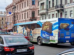 ФК «Зенит» на улицах Петербурга — фото 4, изготовитель Transit media group