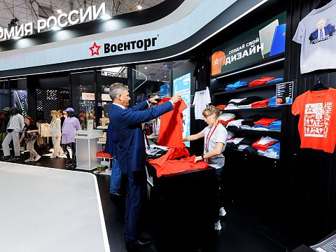 Фото 8 работы «Экспозиционное пространство "АРМИЯ РОССИИ" АО "ВОЕНТОРГ" на МВТФ "АРМИЯ-2023"»