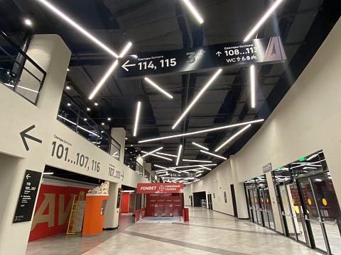 Фото 5 работы «Комплексное оформление стадиона G-Drive arena город Омск»