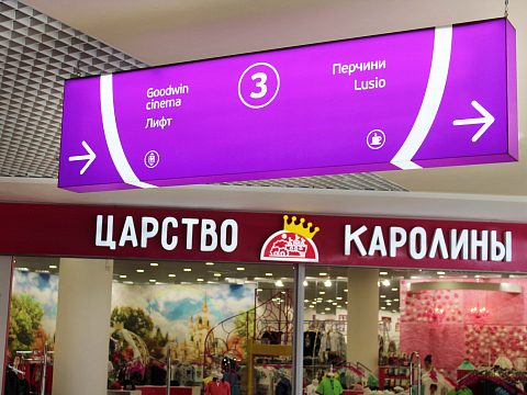 Фото 5 работы «Навигация ТРЦ "Изумрудный город"»