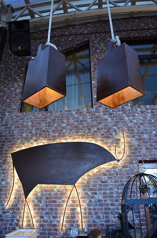 Оформление ресторана «Мяснофф», г. Самара, изготовитель SignMaker