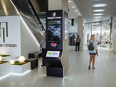 Изготовление навигационных конструкций для ТРЦ «Победа Плаза»