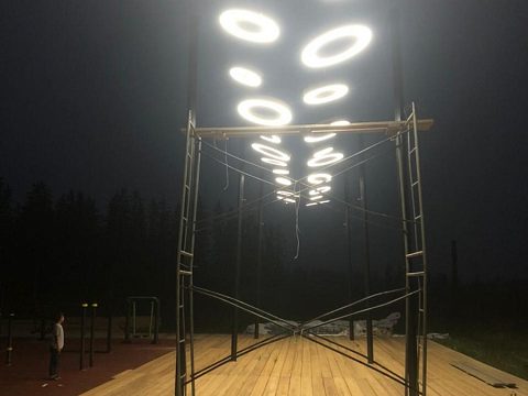 Фото 4 работы «Обустройство детского спортивно-игрового  комплекса, с.Качикатцы»
