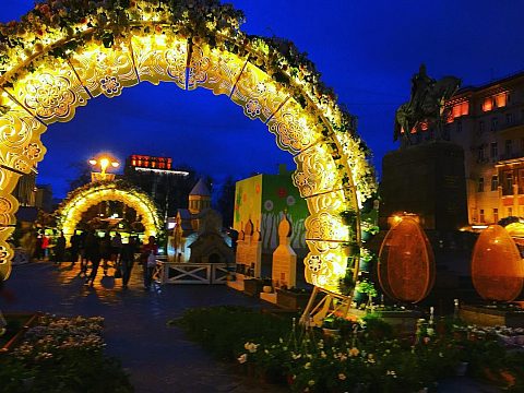 Фото 4 работы «Декоративные арки на улицах Москвы»