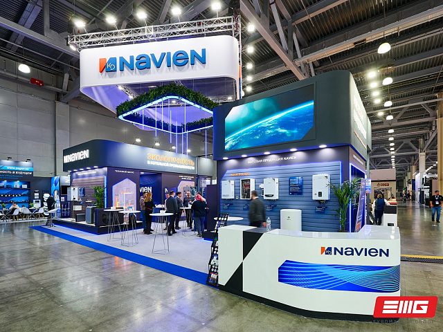 Большое возвращение NAVIEN: 4 года ожидания — и стенд, о котором говорили все!, изготовитель EXPOMASTER GROUP