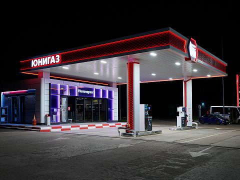 Фото 4 работы «Комплексное оформление АЗС «ЮНИГАЗ»»