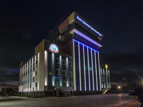 Фото 2 работы «Архитектурная подсветка здания АЭРОНАВИГАЦИИ ФГУП «ГОСКОРПОРАЦИЯ ПО ОРВД»»