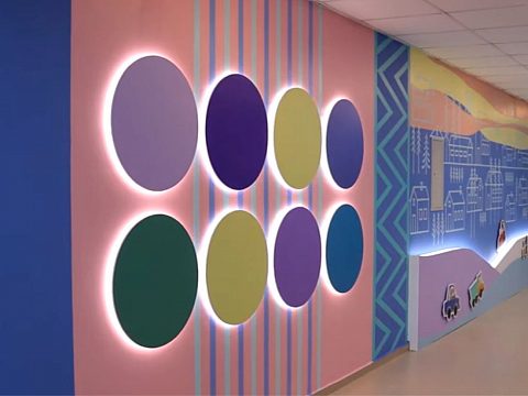 Фото 5 работы «Комплексное оформление детского сада  «Алмазик», г. Вилюйск»