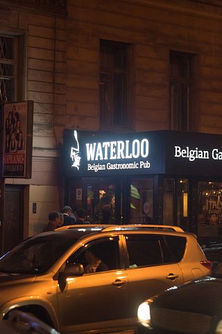 WATERLOO бельгийский Гастрономический Паб, изготовитель EXTERNALL