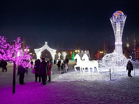 Фото 5 работы «Новогодняя арка»