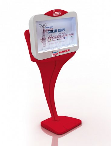 Transparent Smartbox Coca-Cola, изготовитель PVG