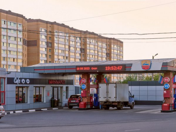 Комплексное оформление АЗК "Кристалл" — Рекламная группа Ключ
