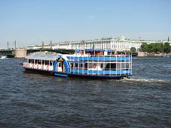 Рекламно-информационная светодинамическая конструкция на теплоход — фото 5, изготовитель Лаборатория рекламы