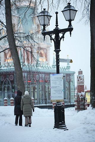 Разработка системы навигации для музея-заповедника "Царицыно", изготовитель Signbox