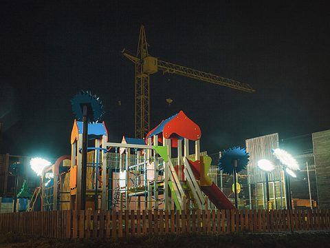 Фото 5 работы «Декоративное освещение жилого комплекса ЭКО парк "ВАСИЛЬКИ"»