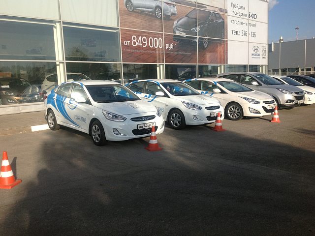 брендирование автомобилей к Универсиаде в Казани, изготовитель Перспектива (РА ЧАС)
