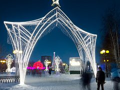 Новогодняя арка