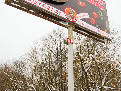 Фото 3 работы «Горячий билборд "Пицца Пират"»