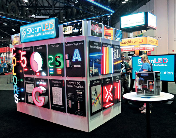Рекламная выставка International Sign Expo 2012