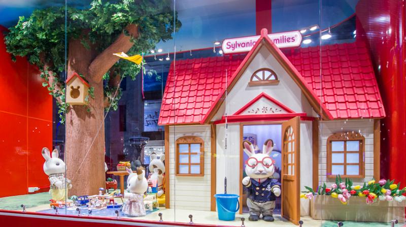 витрины Sylvanian Families