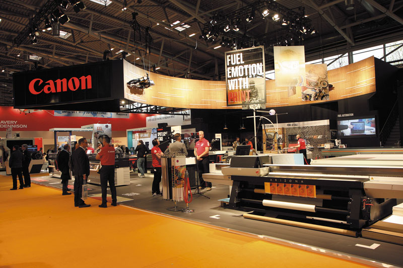 Canon на выставке FESPA Global Print Expo 2019